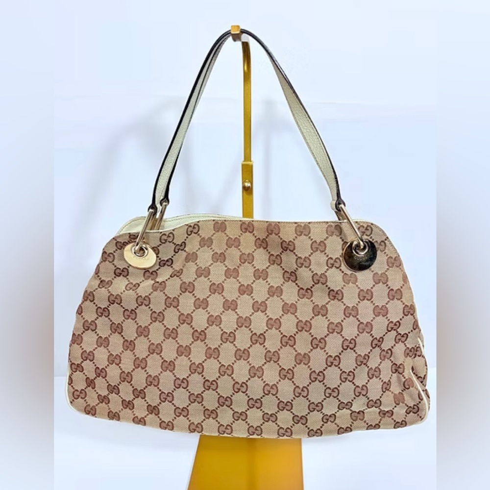 Gucci Monogram Eclipse Shoulder Bag - image 2